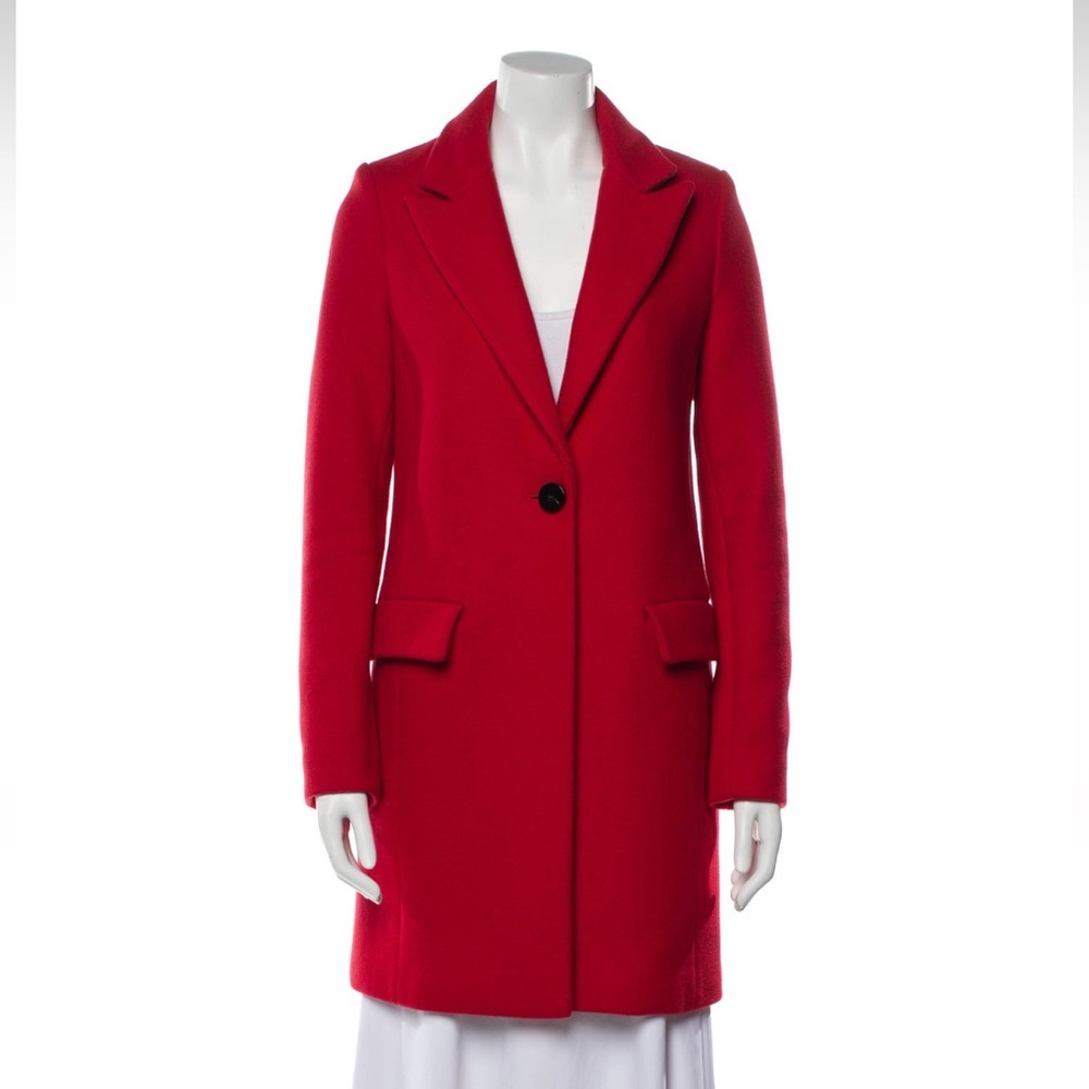 Intermix red coat